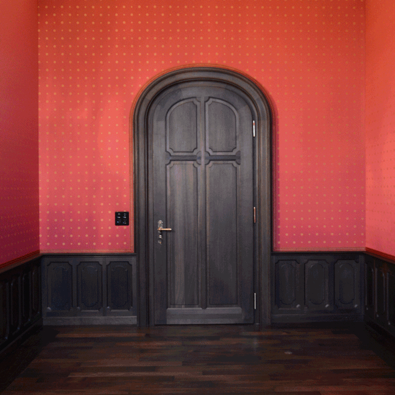 Innentür Holz mit Profil Rundbogen.gif