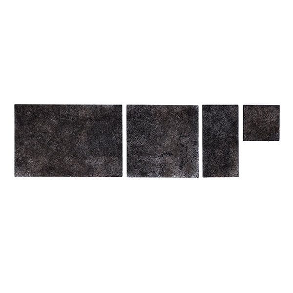                     Black Silver                